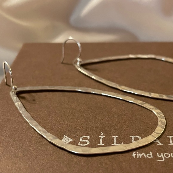 Silpada Sterling Silver ‘TAKE SHAPE’ Dangle Earrings W2454 - Picture 6 of 14